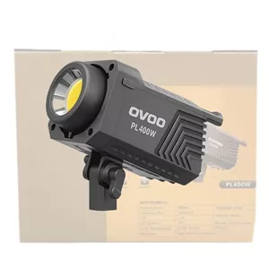 ویدیو لایت OVOO PL400W Bi-Color LED | نور حرفه‌ای تولید محتوا