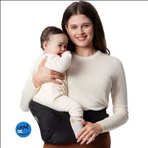 کریر کمری کودک Momcozy Hip Seat  قابل تنظیم با محافظ شکم سه بعدی اورجینال، کریر ارگونومیک با جیب‌های مختلف برای نوزادان و کودکان