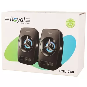 اسپیکر دوتکه رومیزی رویال RSL-740