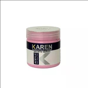 اکریلیک مولتی سورفیس پاستیلی صورتی ربعی کارن