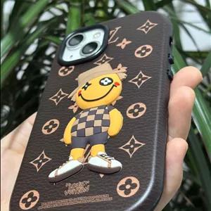 کاور و قاب گوشی برجسته 3 بعدی لویی ویتون سازگار با آیفون 13 14 daystar