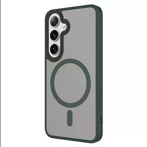 کاور و قاب پشتی صفحه سخت رایانه شخصی با گلکسی S24 FLET MAGSAFE ویژگی شارژ بی سیم Maks Technology