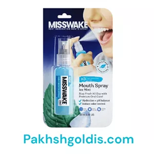 افشانه خوشبو کننده دهان با رایحه نعنا یخی میسویک