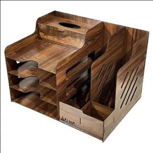 کازیه اداری چوبی دارای جای دستمال کاغذی بسیار جادار - خرید از تولید کننده 