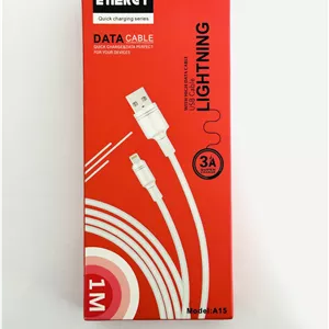 کابل دیتا لایتنینگ Energy A15 3A