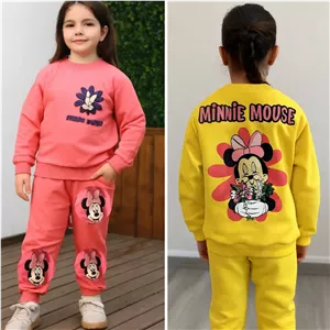 بلوز و شلوار دخترانه میکی موس با کد 1044