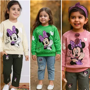 بلوز تک دخترانه میکی موس با کد 1042