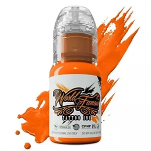 رنگ تاتو فیمس اصلی رنگ EVERST ORANGE 