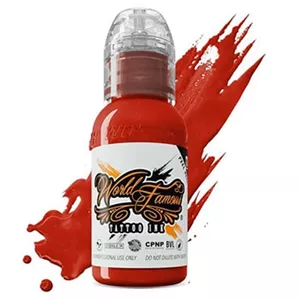 رنگ تاتو فیمس اصلی رنگ MASTER MIKE RED 