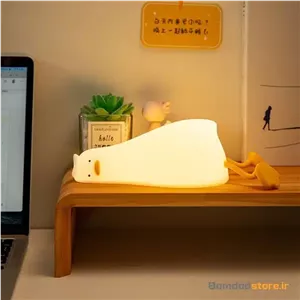 چراغ خواب سیلیکونی اردک خسته