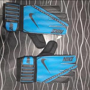 دستکش دروازه بانی نایک آبی و سبز سایز ۹ و ۱۱