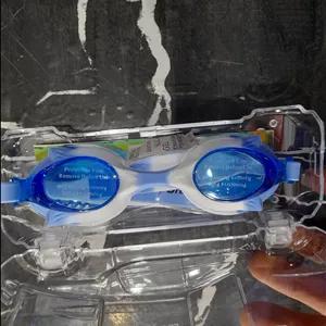 عینک شنا فری شارک آبی سفید فری سایز