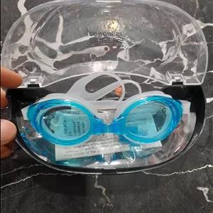 عینک شنا برند کونکوست ابی کمرنگ و پر رنگ فری سایز