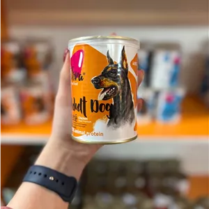 کنسرو سگ نژاد بزرگ فیفورا با طعم مرغ و گوشت