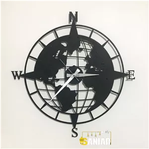 ساعت دیواری فلزی مینیمال | طراحی ساده و شیک