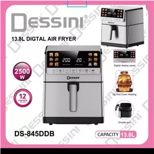 سرخ کن دسینی مدل DS845 بدون روغن 13.8 لیتری