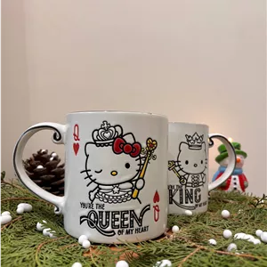 ماگ سرامیکی هلوکیتی Queen & King💘
