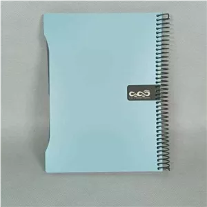 دفتر 100 برگ فنری دیوایدر دار وزیری طلقی 1623 کیمیا (تک عددی)