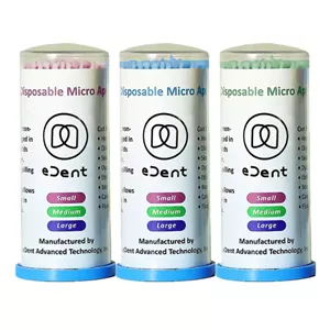 میکرو براش ایدنت 100 عددی eDent Dental Microbrush Pack of 100