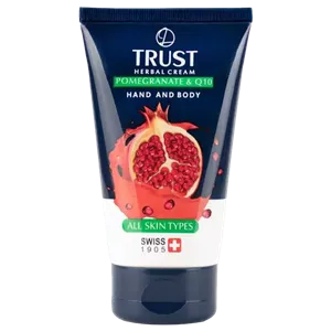 کرم دست و بدن انار و Q10 تراست