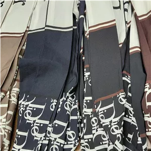 کمربند اسکارف دیور جنس کار پارچه نخی کد 340