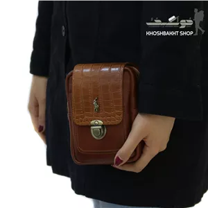 کیف دوشی چرم تبلی POLO سایز ریز مدل جور