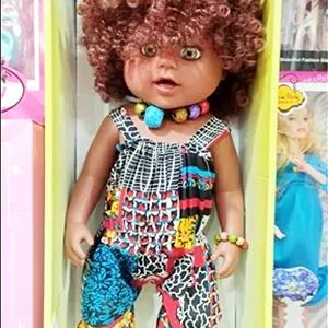 اسباب بازی عروسک دختر  سیاه پوست
