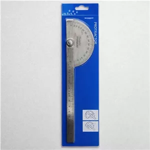 نقاله زاویه سنج فلزی 15 سانتی 