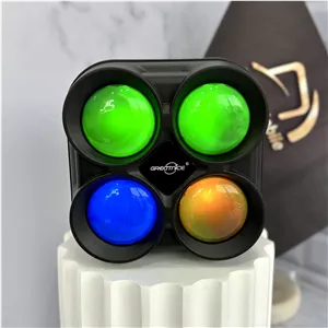 اسپیکر بلوتوثی گریت نایس مدل GTS‑1835 با رقص نور گرد و درگاه USB و رم