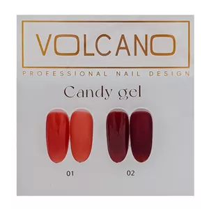 لاک ژل آبنباتی (کندی ژل) ولکانو | VOLCANO Candy Gel