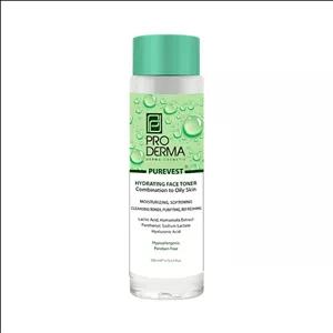 تونر آبرسان صورت پرودرما | مناسب پوست مختلط و چرب | 200میل