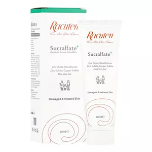 کرم ترمیم کننده راکوتن مدل سوکرالفیت پلاس | مناسب پوست آسیب دیده