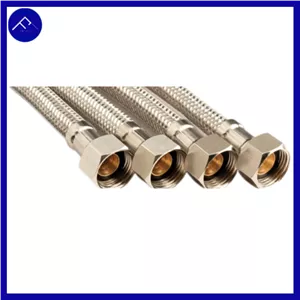 شلنگ دو سر مهره 1/2*1/2 و 3/8*1/2