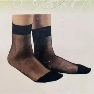 جوراب بدون کفه شیشه‌ایی ساق بلند برند هانی زنانه