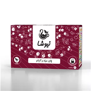 چای سیاه وآلبالو نیوشا