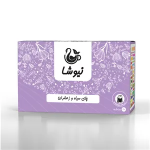چای سیاه وزعفران نیوشا