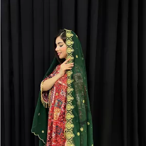 شال هندی حریر k106