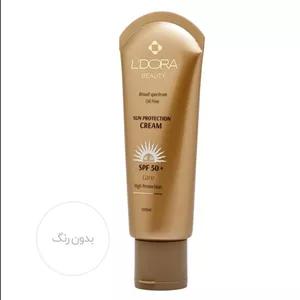کرم ضدآفتاب بدون رنگ لدورا100میلی لیتر