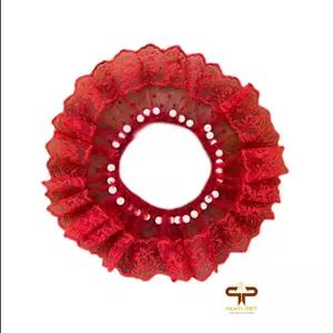 یقه توری سگ و گربه ویژه یلدا و کریسمس