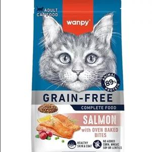 غذای خشک گربه بالغ ونپی طعم سالمون پک یک کیلویی