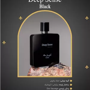 ادکلن مردانه مارک ژوزف الیزه رایحهDeep Sense Black حجم 100 میل