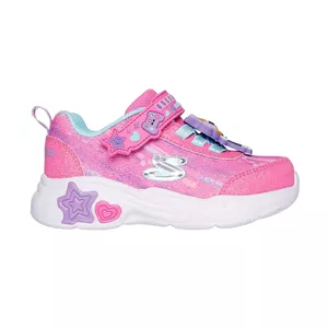 کفش خردسال دخترانه اسکچرز مدل 302214N PKMT Snuggle Sneaks - Skech Squad