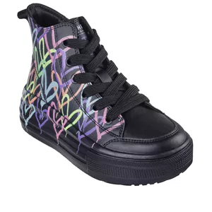 نیم بوت دخترانه اسکچرز مدل 314075L BKMT JGoldcrown: Hyperlift - Love Daze