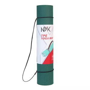 مت یوگا سبز NYK مدل 13003 TPE ضخامت 6 میلی متر
