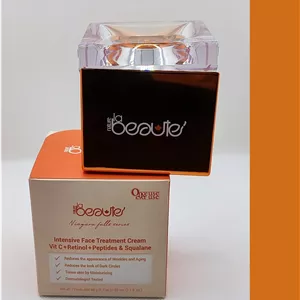 کرم درمانی صورت فشرده نیچر لابیوت مدل ویتامین C، رتینول، پپتاید و اسکوالان