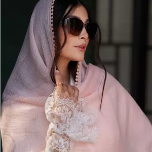 شال پلیسه ریز سکه‌ای