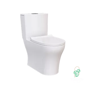 کانسپت درجه 1درب دوبل آرام بندمکانیزم دو زمانه - چینی کرد - توالت فرنگی