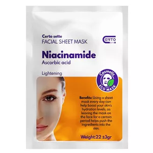 ماسک صورت سرتو سته مدل نیاسین آمید وزن 22 گرم