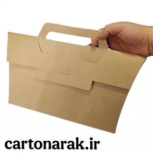 ساک دستی- مقوای کرافت بهداشتی درجه یک از ۵۰۰ عدد