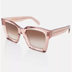 عینک آفتابی زنانه سلین شفاف صورتی مدل CL001